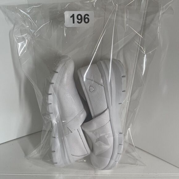 Nurse Mates Libby White‎ Leather Nursing Clogs Women's SZ 7 M Slip Resistant - Picture 7 of 7